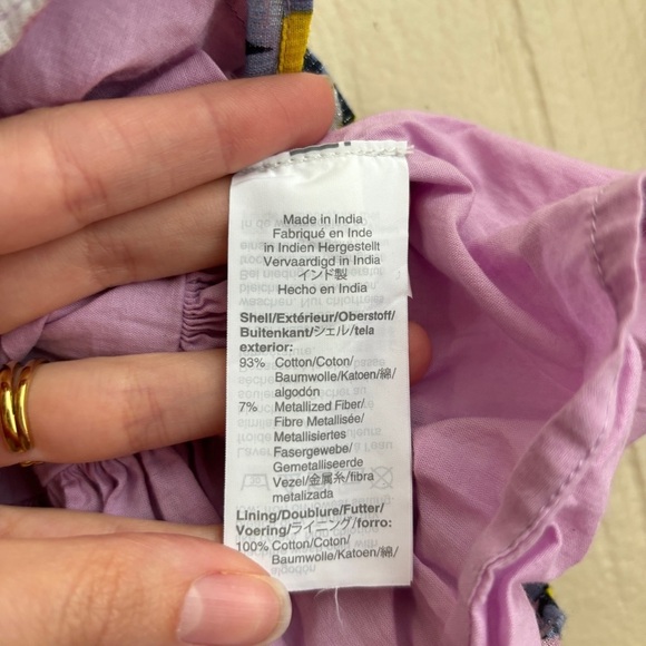 J. Crew Crewcuts Girls' Smocked-Waist Dress in Shimmer Floral - Picture 12 of 14